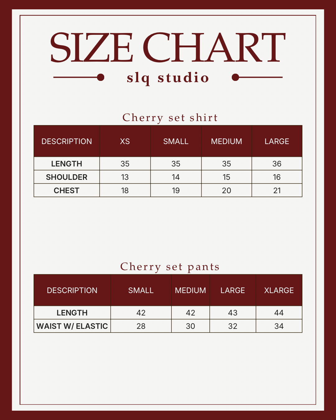 the Cherry set