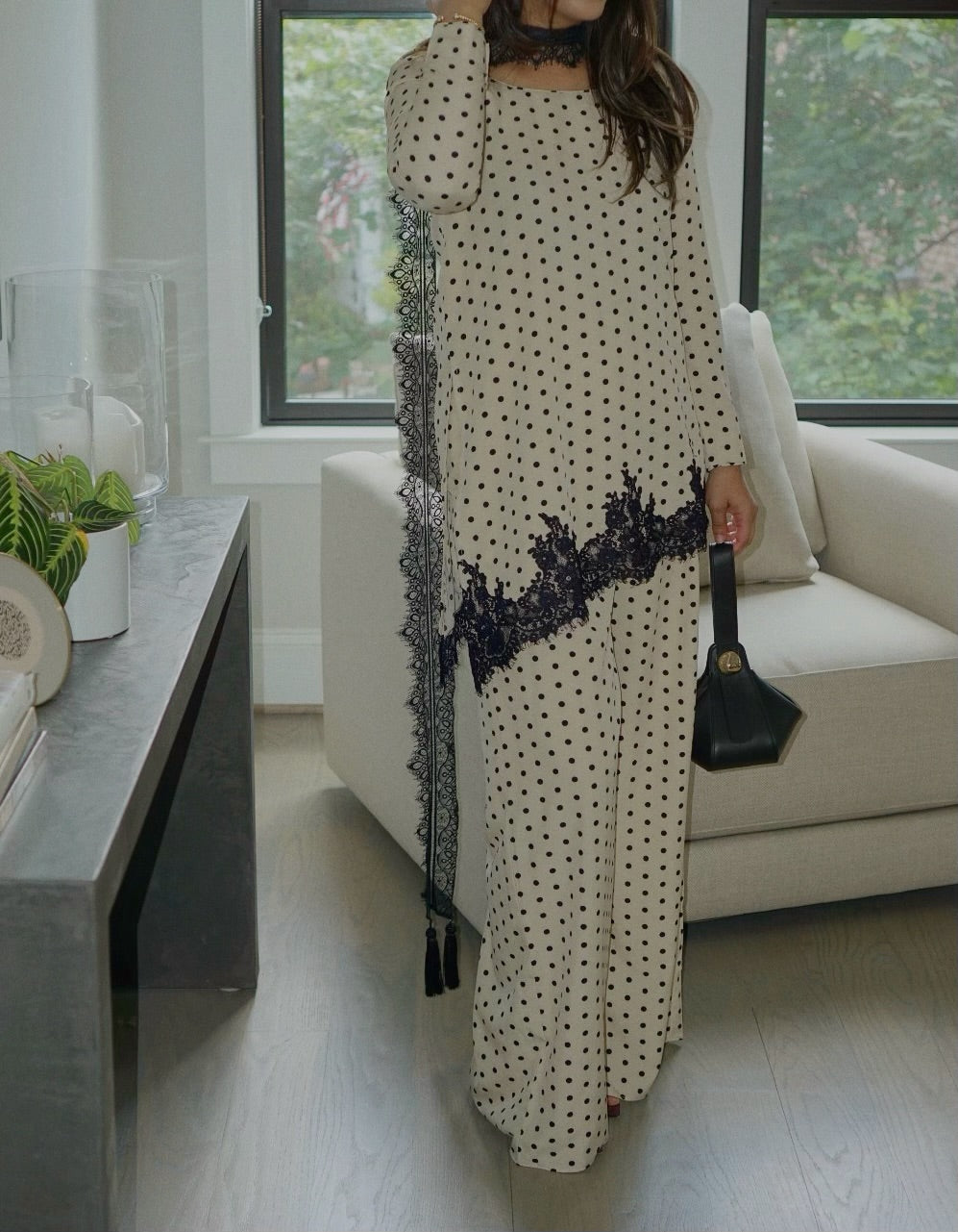Polka dot set