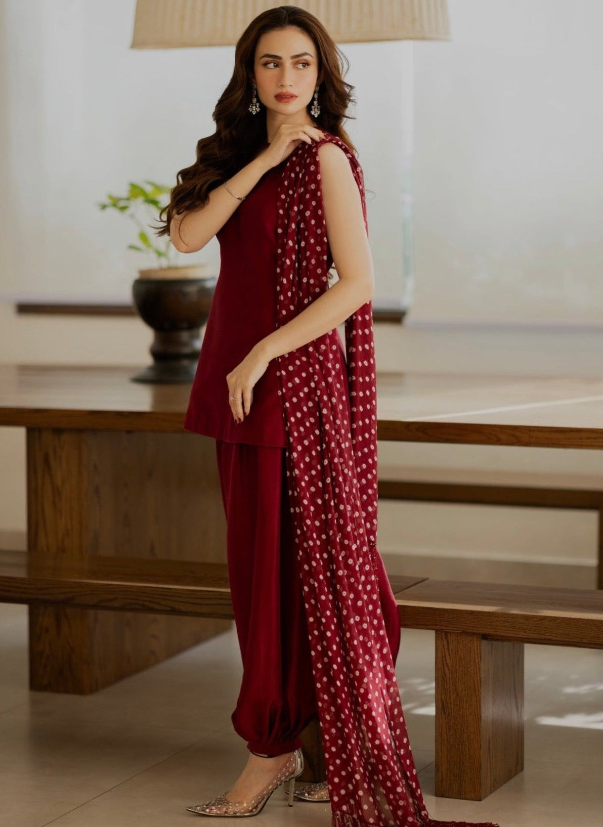the ballon shalwar set